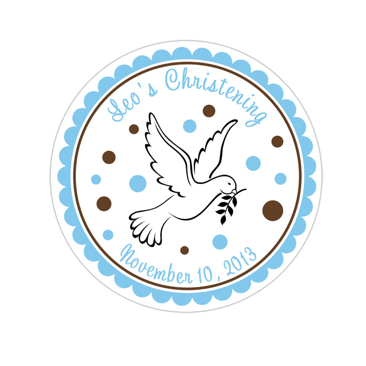 Dove Personalized Sticker Birthday Stickers - INKtropolis