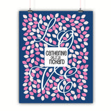 LOVE Vine - 200 Leaves Signatures - Choose Your Colors wedding guest book alternative - INKtropolis