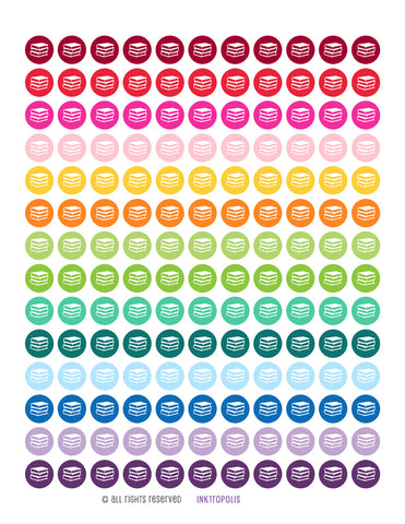 Monthly Planner Stickers Rainbow Coffee Mugs Stickers Planner Labels Compatible Erin Condren Vertical Life Planner