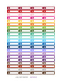 Monthly Planner Stickers Rainbow Hockey Sports Stickers Planner Labels Compatible with Erin Condren Vertical Life Planner planner sticker - INKtropolis