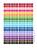 Monthly Planner Stickers Rainbow To Do Header Stickers Planner Labels Compatible with Erin Condren Vertical Life Planner planner sticker - INKtropolis