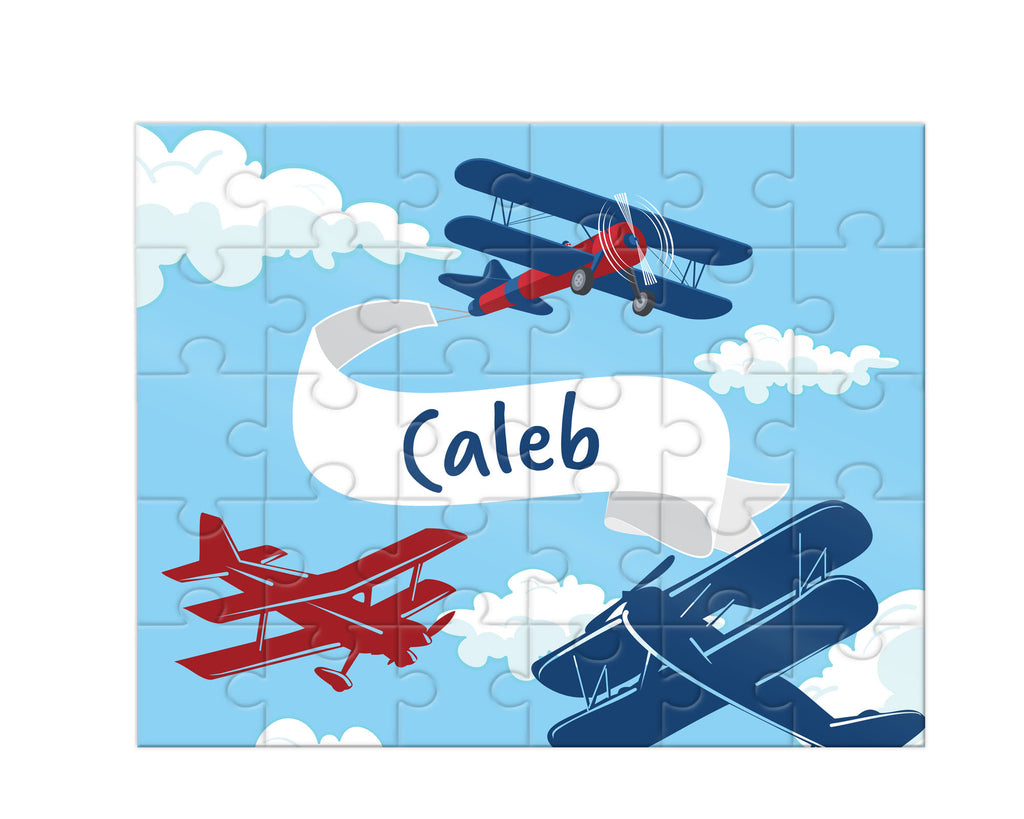 Personalized Airplane Jigsaw Puzzle