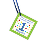 Personalized Birthday Age Number Birthday Favor Tags