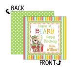 Personalized Beary Special Birthday Gift Tags