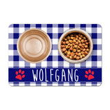 Personalized Pet Food Placemat - Blue Buffalo