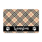Personalized Pet Food Placemat - Luxury Designer
