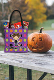 Personalized Halloween Trick Or Treat Bag, Kids Halloween Tote Bag - Cat Costume