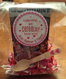 Cereal Valentines Day Personalized Sticker Valentines Day Stickers - INKtropolis