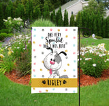 Personalized Garden Flag - One Very Spoiled Dog