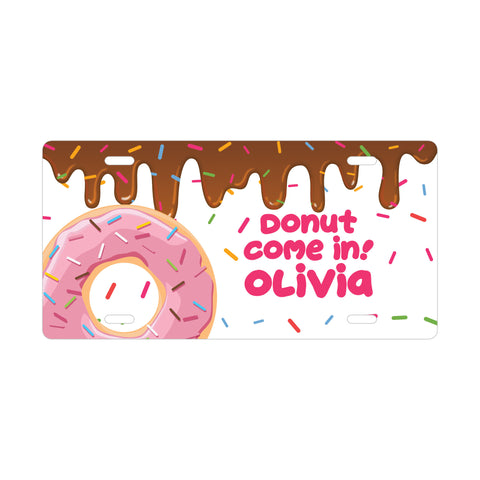 Personalized Donut Kids Door Sign