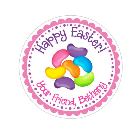 Jelly Beans Personalized Sticker