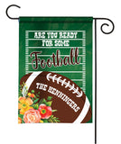 personalized football season yard flag