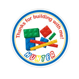 Lego Personalized Sticker Birthday Stickers - INKtropolis