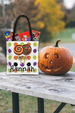 Personalized Halloween Trick Or Treat Bag, Kids Halloween Tote Bag - Lollipops