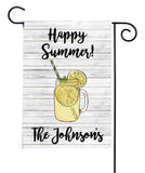 personalized mason jar lemonade yard flag