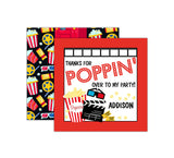 Personalized Movie Party Birthday Favor Tags