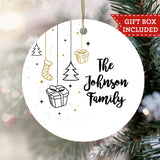 Personalized Family Christmas Ornament - Christmas Items