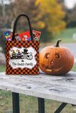 Personalized Halloween Trick Or Treat Bag, Kids Halloween Tote Bag - Owl Family