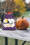Personalized Halloween Trick Or Treat Bag, Kids Drawstring Bag - Owl Witch