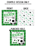 Personalized Soccer Birthday Favor Tags