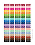 Monthly Planner Stickers To Do Flag Stickers Planner Labels Erin Condren Planner Happy Planner planner sticker - INKtropolis