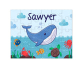 Personalized Whale Jigsaw Puzzle